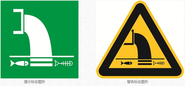 污水排放口标准图形